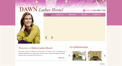 Desktop Screenshot of dawnladieshostel.com